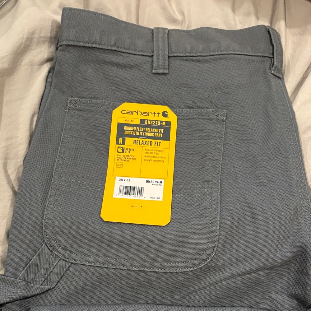 Carhartt Gray Rugged Flex Pants